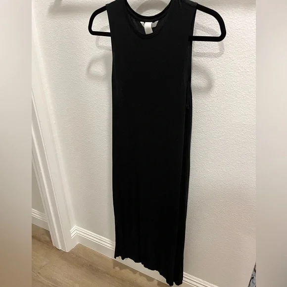 H&M Black Midi Dress - Picture 2 of 3